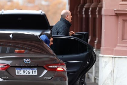 Federico Sturzenegger, en la Casa Rosada