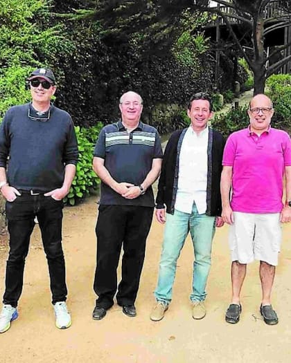 Federico Sturzenegger, Ilan Goldfajn, José De Gregorio y Rodrigo Valdés