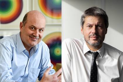 Federico Sturzenegger y Matías Lammens