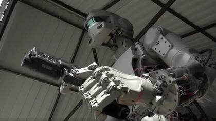 FEDOR, el temible robot militar ruso
