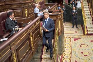 Feijóo acusa a Sánchez de llevar la "cloaca de Ferraz" a Moncloa y el presidente le ataca con Mazón y 'caso Almería'