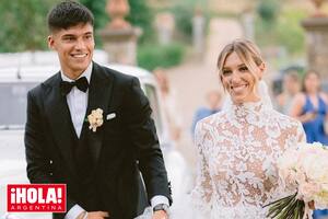 El soñado casamiento del “Tucu” Correa con la modelo italiana Chiara Casarighi: todos los detalles