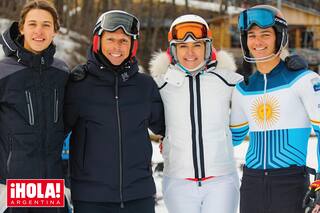 Tras la agresión, Tiziano Gravier ganó la Copa Sudamericana de Esquí Alpino