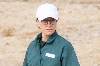 En prisión, Felicity Huffman recibió la visita de su esposo, William H. Macy