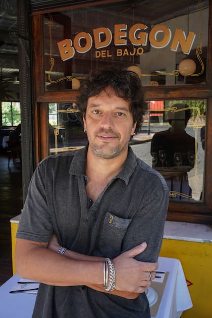 Felipe "Conejo" Bourel está al frente del bodegón