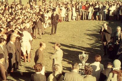 Felipe de Edimburgo llegó a la final de un torneo de polo en el Hurlingham Club