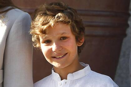 Felipe Juan Froilán es el hijo mayor de la infanta Elena; se disparó sin querer en un pie a los 13 años