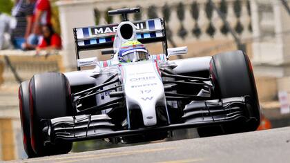 Felipe Massa, en 2014, cuando corría con Williams