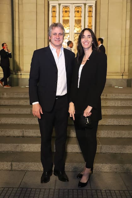 Felipe Miguel, jefe de Gabinete de la Ciudad de Buenos Aires, y su esposa Sofía Castro