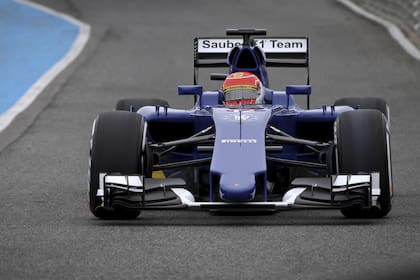 Felipe Nasr sorprendió con su Sauber en Jerez de la Frontera