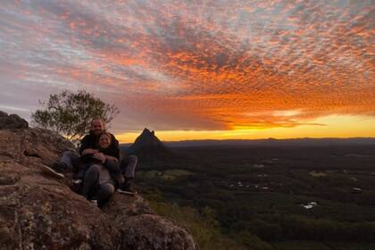Felipe y Mailén decidieron que a partir de ahora recorrerán las rutas australianas en su hogar: "La Vieji"