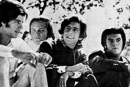 Félix Pando, Enrique Masllorenz, Roque Narvaja y Hiacho Lezica en el año 1969. La joven guardia.