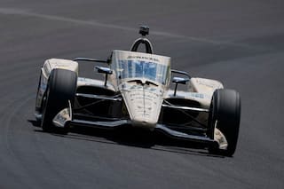 Felix Rosenqvist adelanta al final a David Malukas para ganar las 500 millas de Indianápolis
