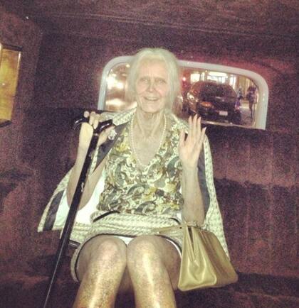¡Feliz Halloween! Heidi Klum, en su versión anciana