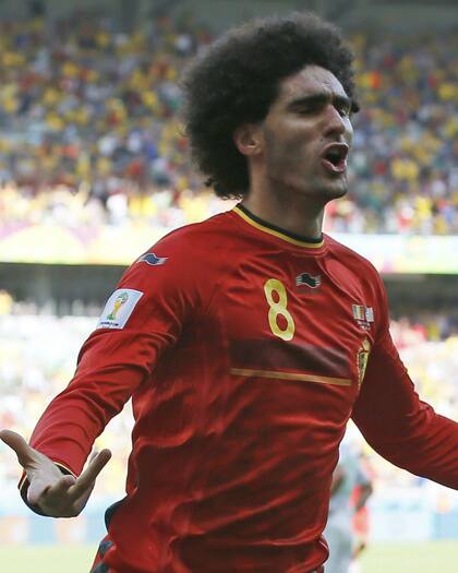 Fellaini grita el 1-1; la figura de Manchester es clave en Bélgica
