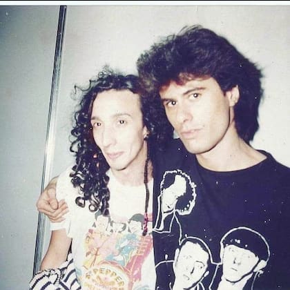 Fena Della Maggiore y Fito Páez no son solamente colegas sino también amigos