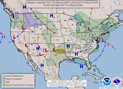 Fenómeno diurno en Florida: tormentas eléctricas se formarán por brisa marina y calor, disipándose de noche