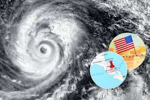 Fenómeno meteorológico en las costas Estados Unidos, México y Caribe