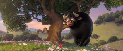 Ferdinand, el toro que se resiste a pelear, es el personaje principal de la película que se estrena el 4 de enero