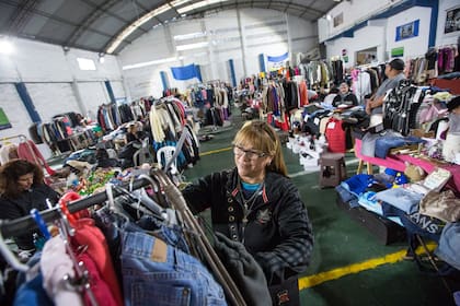 Feria americana en la Sociedad de Fomento Capitán de los Andes Boulogne