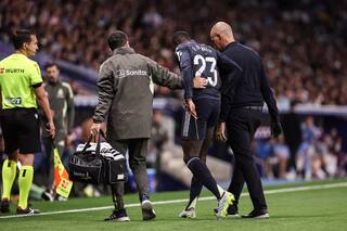 A la crisis de Real Madrid se le sumó la baja de Ferland Mendy: cuánto tiempo estará inactivo