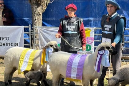 Fermín Eder durante la exposición de Huinca Renanco