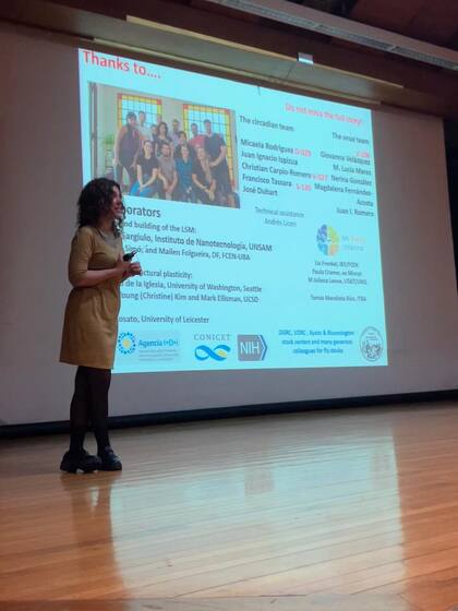 Fernanda Ceriani, jefa del Laboratorio de Genética del Comportamiento del Instituto Leloir