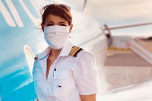 Pilota de pandemia. Cómo es volar en un cielo sin aviones