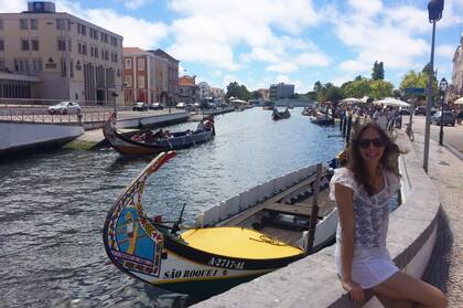 Fernanda, en Portugal.