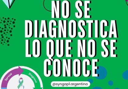 Fernanda es parte de Fundación Syngap1, una organización sin fines de lucro creada por un grupo de familias argentinas cuyos hijos fueron los primeros en recibir el diagnóstico de esta enfermedad.