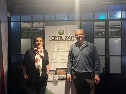 Fernanda González San Juan y Roberto Rotondaro