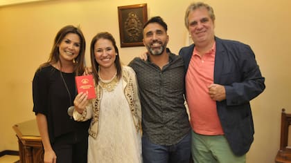 Fernanda Iglesias se casó por civil con Pablo Nieto