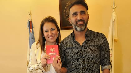 Fernanda Iglesias se casó por civil con Pablo Nieto