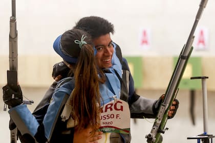 Fernanda Russo y Julián Gutiérrez, campeones panamericanos en Lima