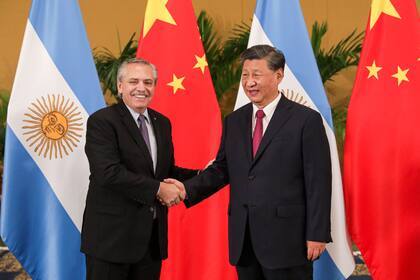 Fernández y Xi Jinping, este martes en el G-20 de Bali