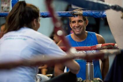 Fernando Albelo, su entrenador, fue quien le otorgó el apodo a la Karen