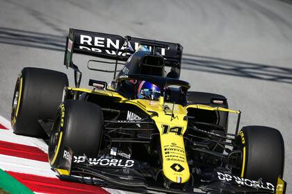Por estos ensayos Alonso se movió con un Renault actual, pero el año que viene será piloto de Alpine, el equipo que reemplazará al del rombo.