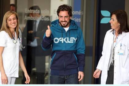 Fernando Alonso no superó las pruebas médicas de la FIA