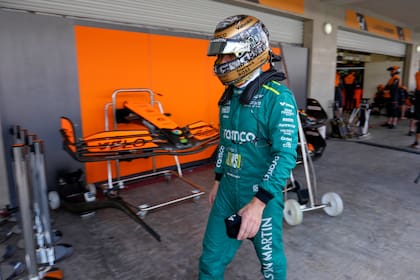 Fernando Alonso, piloto español de Aston Martin