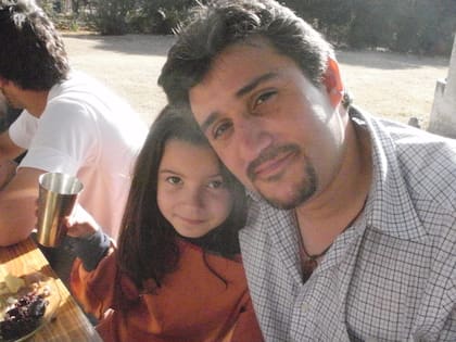 Fernando Arnedo hijo tiene una única hija, Victoria, y vive en San Luis