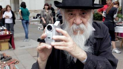 Fernando Birri, protagonista de la película "Paisajes devorados" de Eliseo Subiela