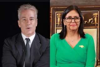 Qué se sabe de la historia entre el galán de Televisa Fernando Carrillo y Delcy Rodríguez en Venezuela
