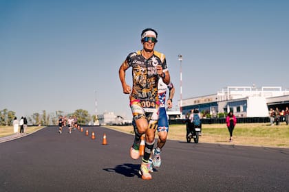 Fernando Champomier, durante un entrenamiento