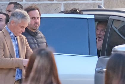 Fernando De Andreis y Gustavo Gómez Repetto, los colaboradores de confianza de Macri, en Olivos