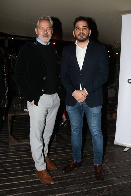 Fernando Del Boca, gerente de Brand Experience de Fratelli Branca, y Martín Olivera, brand ambassador de Fernet Branca