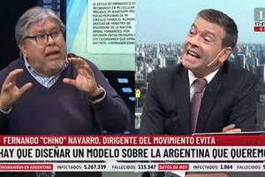 El tenso cruce entre el Chino Navarro y Pablo Rossi: “Ustedes son gerentes de la pobreza”