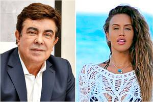 Fernando Espinoza, el acusado, y Melody Jacqueline Rakauskas, la denunciante y querellante en la causa por presunto abuso sexual