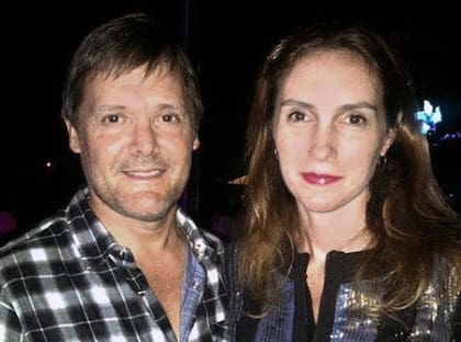 Fernando Farré y Claudia Schaefer, un año antes del homicidio en Martindale, de Pilar