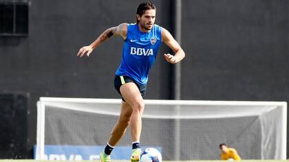 Fernando Gago estaría el sábado ante Aldosivi