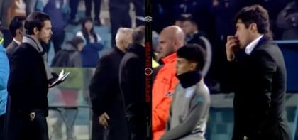 Fernando Gago vs. el Cacique Medina, tensión en Racing - Vélez, en Avellaneda